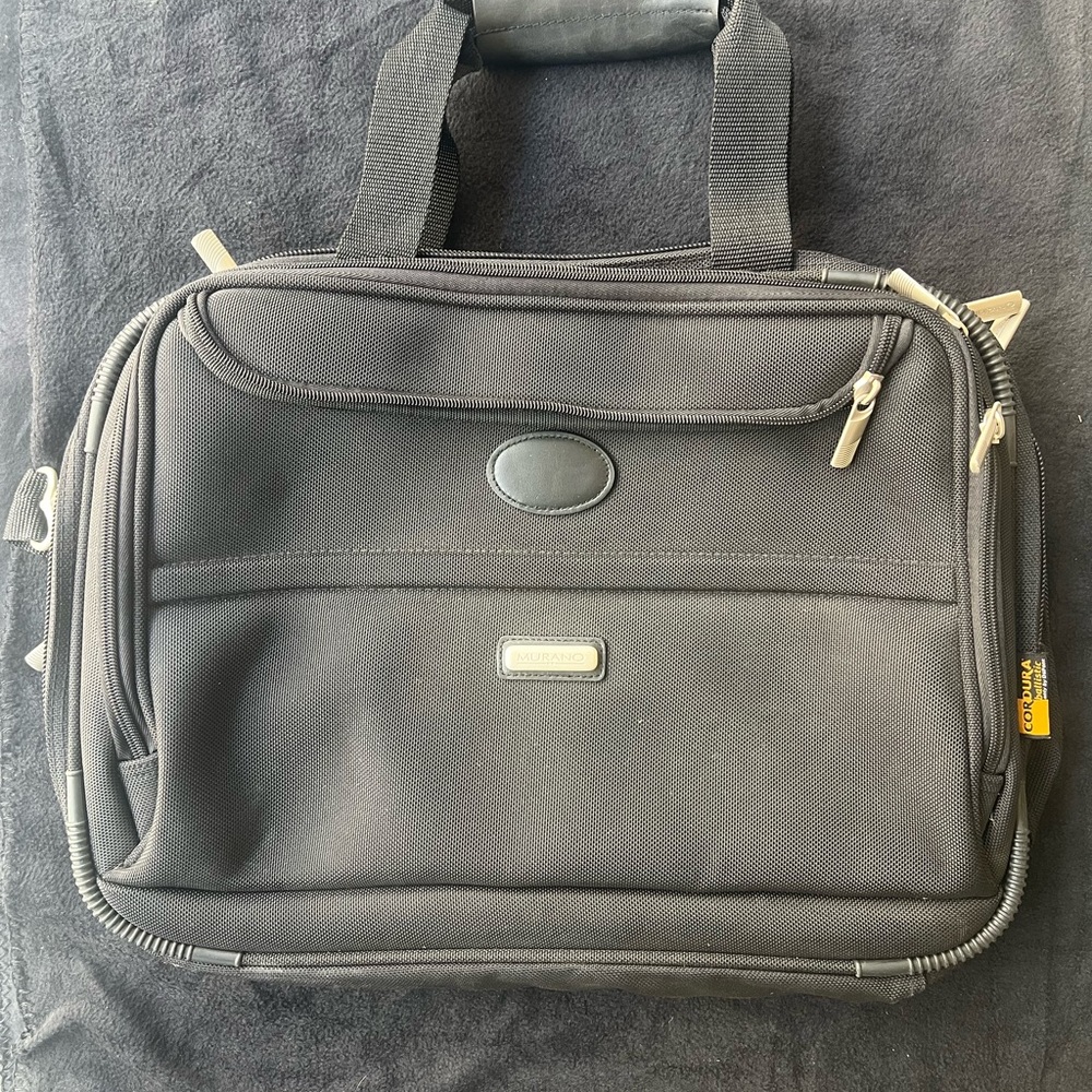 Murano Black Men's Briefcase